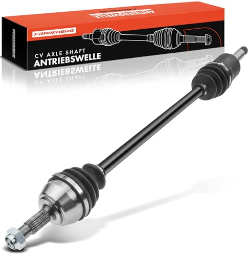 Frankberg Arbre de Transmission Boîte de vitesses manuelle Essieu Avant Droite Compatible avec Saxo S0 S1 1996-2003 106 I 1A 1C 1991-1996 106 II 1A 1C 1996-1991 Remplacer# 32735C