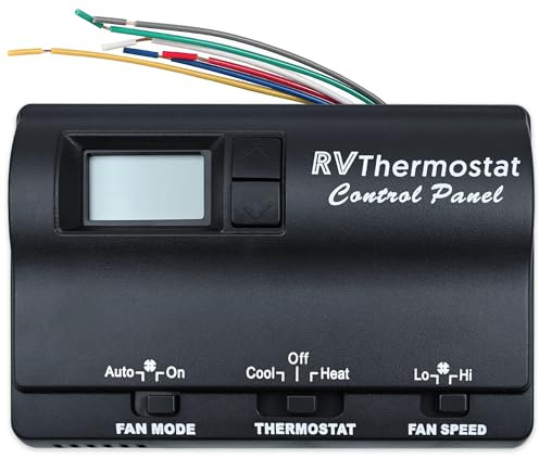Upgrade 83303862 Digital Thermostat， Replacement for Heat/Cool T-Stat Wall Thermostat，Compatible with Coleman 83303362 Thermostat，Provide Detailed Wiring Instructions