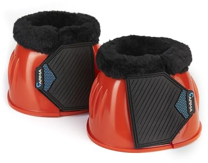 ARMA - Campane per cavalli COMFORT GLOSS, arancione, Grand cheval