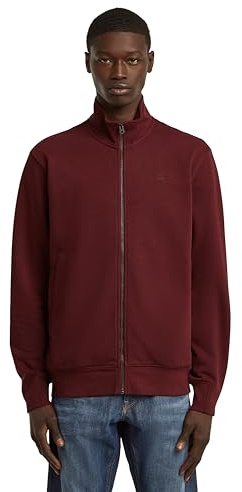 G-STAR Sudadera Nifous Zip Thru para Hombre, Rojo (Port Red D25122-D566-4608), XXL