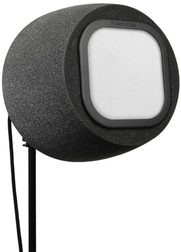 Soundbox - Cabina de aislamiento de grabación de dirección superior 7A, escudo de micrófono portátil con filtro pop reemplazable para voz de estudio, instrumentos y grabación de campo (filtro pop de