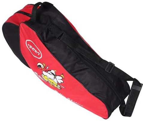 Cabilock Bolsa para Patines Ligera y Duradera con Correa Ergonómica Ajustable Almacenamiento Práctico para Patines de Línea y Hielo Mochila Infantil para Niñas Accesorio