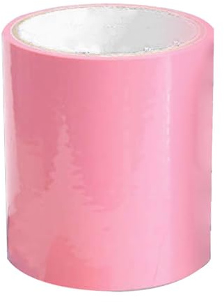 EIOLWJIEO Sensoriskt pedagogiskt tejpkit med klisterbollar för praktisk inlärning och taktil utforskning. Ljusa färger. Den roliga tejpen med klisterbollar är mycket transparent, rosa
