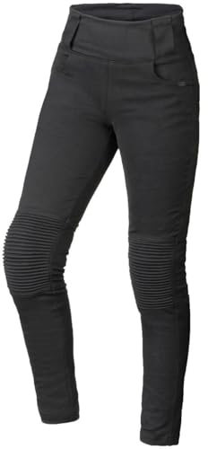 Büse Damen-Motorrad-Leggings, Schwarz, 36