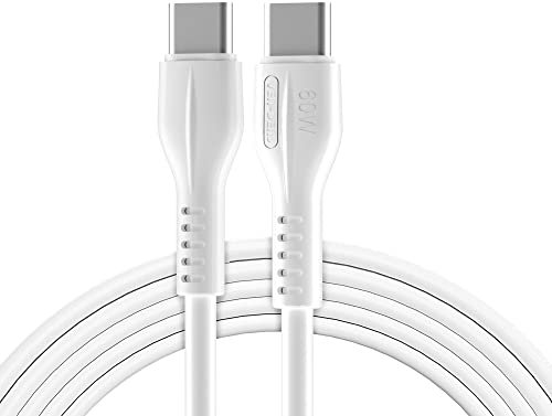 VEN-DENS Charger Cable For Google Pixel 10/10 Pro/10 Pro XL/9A 9 9 Pro XL 9 Pro Fold/8A 8 8 Pro/Pixel 7A 6A/ Pixel 6 6 Pro/Pixel 7 7 Pro (1 M) (60W) Fast Charge USB C To Type C Charging Cable (White)