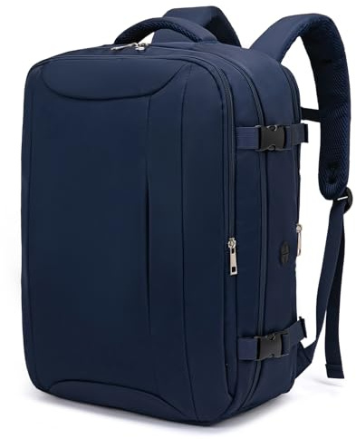 Hayayu Bagage Cabine 45x36x20 pour Easyjet Sac À Dos Voyage Cabine Avion 30L Sac 45x36x20 Bagage a Main avec Compartiment Séparé pour Ordinateur Portable 15,6 Pouces avec Pochette Antivol