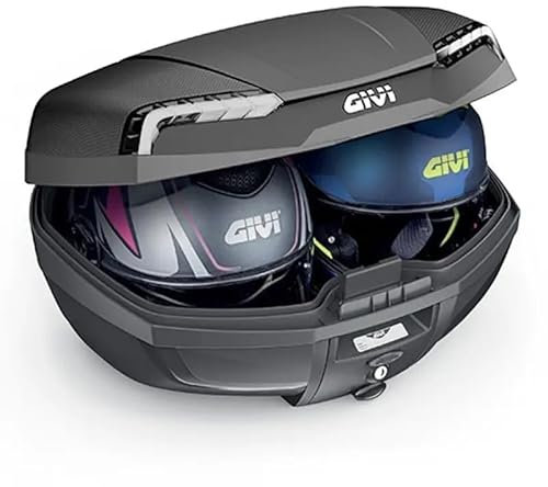 E-BIKERS GIVI Top Case E46NT Riviera with Monolock Plate Including Backrest E207