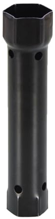 YiNLuax Llave tubular, 204 mm, M34-40, llave de tubo doble, herramienta de acero al carbono para fontanería, reparación del hogar, grifo, lavabo