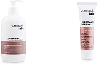 Cumlaude - Gel Higiene Íntima CLX - Limpiador higienizante y protector para la Zona Íntima, 500 ml + Hidratante Externo Clx - Gel Íntimo Para La Irritación O Inflamación De La Zona Vulvar