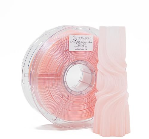 Cookiecad Pale Pink Elixir 3D Printer Filament 1.75mm 1kg