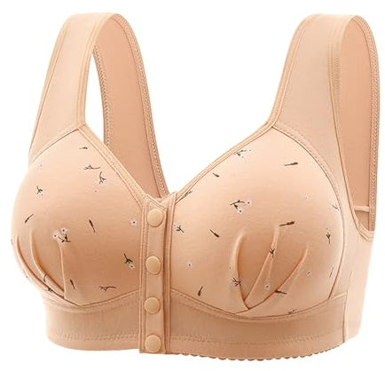 SRZYMJ Ladies Thermal Underwear Ladies Underwear Knickers Packs Thongs Front Fastening Push up Bra Strapless Bras for Bigger Bust 42e Pull on Bras add 2 Cup Sizes brawhite Bras for Women Ladies