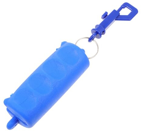 BEBEMOKO Arrow Puller Keychain Silicone Remover Archery Hand Saver with Hook for Easy Arrow Extraction and Convenient Carrying in Blue