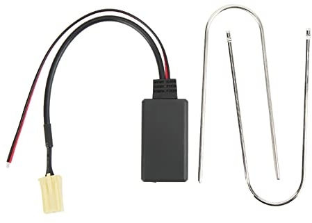 Segrehy Cavo ricevitore audio Bluetooth Modulo Bluetooth wireless Suono di alta qualità 6 pin Sostituzione per Car Stereo ABS Metallo