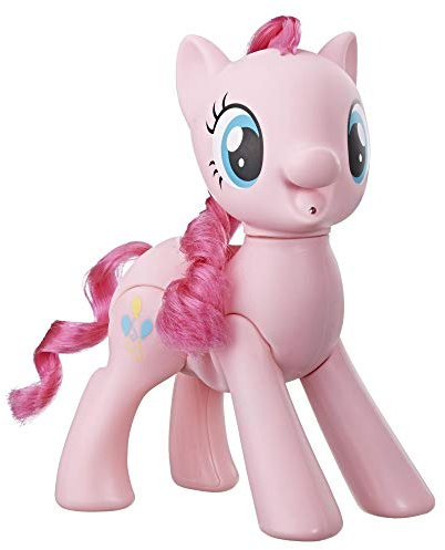 My Little Pony Kicherspaß Pinkie Pie – 20 cm großes interaktives Spielzeug mit Geräuschen und Bewegung, für Kinder ab 3 Jahren