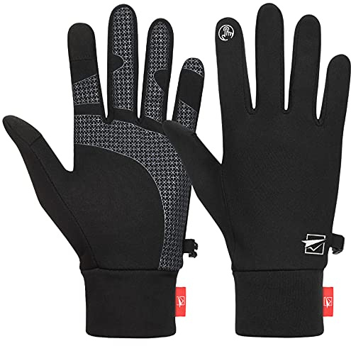 TOLEMI Gants d'hiver thermiques – Gants chauds antidérapants pour écran tactile pour homme et femme – Pour sport, marche, équitation, conduite, cyclisme