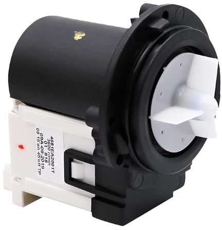 4681EA2001T WM3170CW WM3670HW WM3670HVA Drain Pump fit for LG Kenmore OEM Washer WM3997HW WM3270CW WM3770HVA WM2101HW fit for Kenmore Elite 796403119 796410733 796412722 AP5328388 Fix OE prime&swift