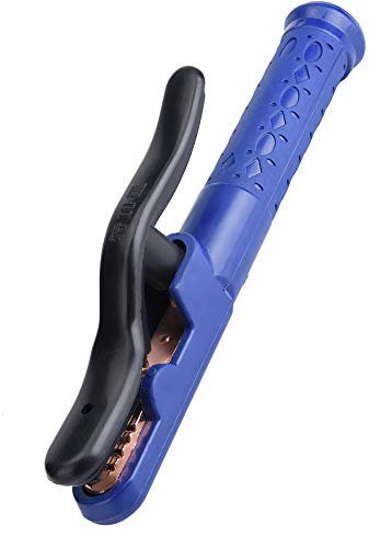 1 pièces 800A Pince à souder en Laiton et cuivre Rouge avec clé Support d'électrode en cuivre isolé pour Tube de cuivre pour Machine à souder(Laiton)