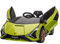 HOMCOM Lamborghini Sian Licensed 12V Kids Electric Ride On Car 2 Motors Toy Car with Remote Control Music Lights MP3 for 3-5 Years Green