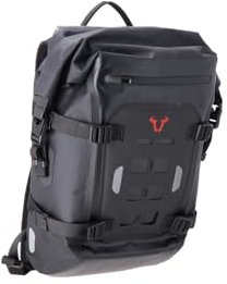 SW-Motech Herren Daily WP Rucksack 22 Liter wasserdichter Motorradrucksack Motorrad Gepäck, Schwarz