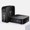 FUNYET Mini PC Win 11 Pro, Alder Lake-N95(jusqu'à 3,4 GHz) 16 Go DDR4 512 Go M.2 SSD, Mini Ordinateur de Bureau 4K@60HZ HD Dual Display, 2.4/5G WiFi, RJ45 Gigabit Ethernet