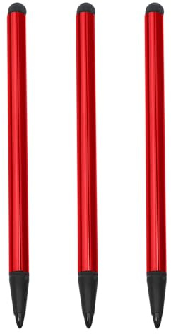 3 st. Stylus-pennor för pekskärmar, högprecisions penna för alla universella, universell iPadpenna med fin spets för iPad, mobiltelefon/surfplatta och andra pekskärmar
