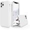 SURPHY iPhone 11 Pro Max Case, Liquid Silicone Case with Soft Microfibre Cushion Lining, Protective Bumper, Anti-Shock Cover, White