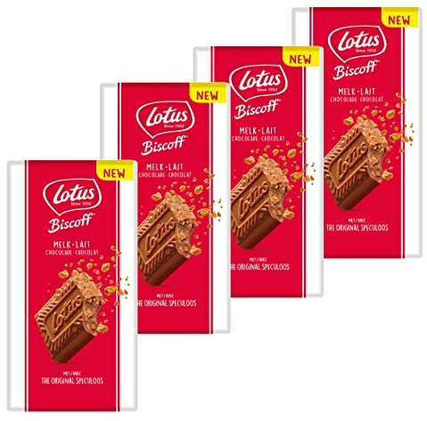 Lotus mjölk choklad med Speculoos 4x180g
