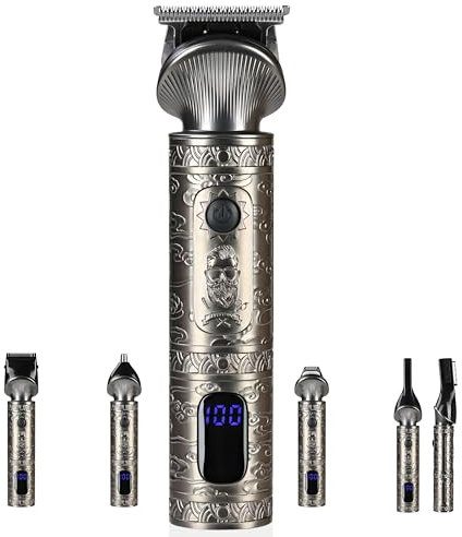 16in1 Barttrimmer | Bartschneider Herren | Bartrasierer | Trimmer | Bartschneider | Konturenschneider | Nasenhaartrimmer | Gesichtshaarschneider