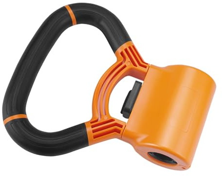 Kettlebell Grip con mango - convierte las mancuernas en pesas rusas, herramienta de entrenamiento portátil | Material ABS duradero, mecanismo de bloqueo seguro, asa de fitness apta para viajes,