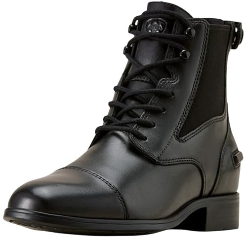 ARIAT® Kendall Zip Lace Paddock Boot | Ridstövletter för kvinnor | Läder | Färg: Svart