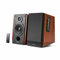 Edifier R1700Bt 66W Noir, Bois Haut-Parleur - Hauts-Parleurs (2-Voies, Sans Fil, 3,5mm/USB/Bluetooth, 66 W, 60 - 20000 Hz, Noir, Bois)