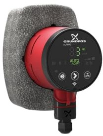 Pompe à circuler, 32-60 1 x 230 V, pour systèmes de chauffage et de climatisation, modèle Alpha2, 14 x 11 x 18 cm, noir (référence : 99411221)