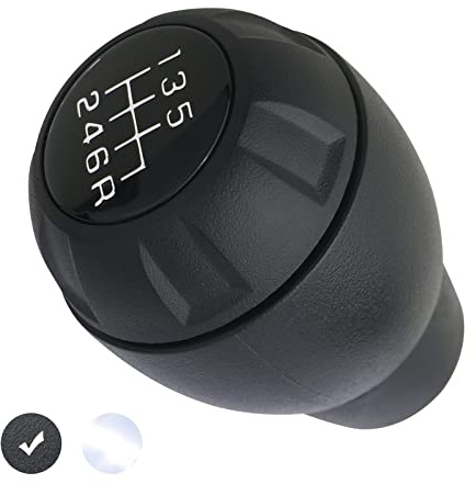 APPERFiT Shift Shifter Knob for Manual Transmission 52060485AG Compatible with Jeep Wrangler JK 2007 2008 2009 2010 Gear Shifter