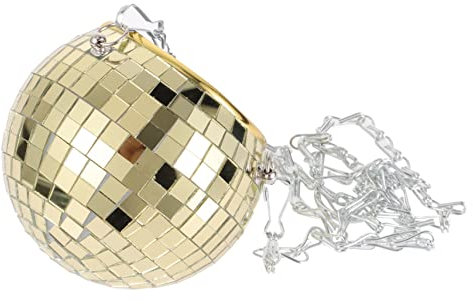 BESPORTBLE Hängender Pflanztopf Disco-pflanztopf Kettenspiegel Blumentopf für bis Mittelgroße Pflanzen Büro Heimdekoration