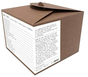 DECOLORACIÓN ORGÁNICA EN POLVO BB9 ORGÁNICA BLACK 500gr 9 tonos