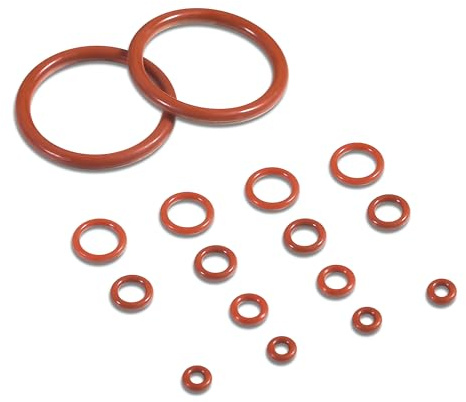 16PCS Sealing O-Ring Kit Gasket Seal Set for Philips Gaggia Coffee Machines - Boiler Outlet, Brewing Unit - Compatible with Philips Latte Coffee Machines and Gaggia Classic Coffee Machine Gaskets