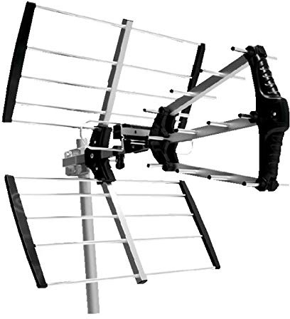 SSL 48 Element Tri Boom Very High Gain Freeview HD TV Aerial 4G & 5G, Easy Setup