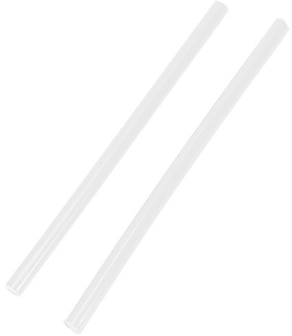 Stick di Colla a Caldo in Gomma Poliuretanica, Adesivo Forte, Confezione da 10 per Progetti Scolastici Fai da Te, Uffici, Leggeri e Portatili (chiaro)