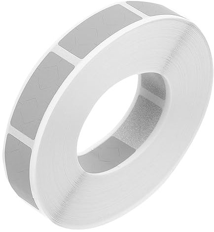 VICASKY Scratch Coating Aufkleber für Rubbelkarten Selbstklebend Silber 1 Rolle für Selbstgemacht Projekte und Überraschungspostkarten