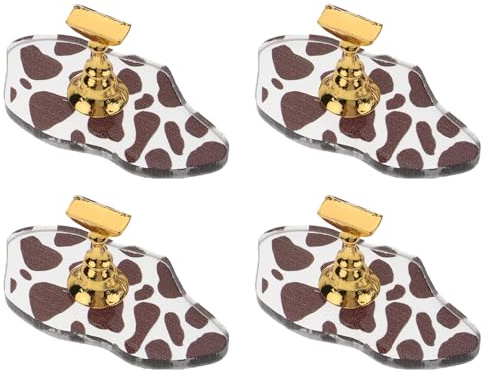 VALICLUD 4pcs Nail Art Practice Nail Tips Practice Board Manicure Training Holder Tip Display Stand for Tech Supplies at Home Salon