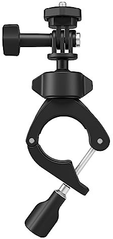 TELESIN Pince de Serrage de Support de Guidon Rotatif à 360° pour GoPro Hero 13 12 11 10 9 8 7 6 Max Mini, Insta360 X5 X4 X3, DJI Osmo, Support de Rétroviseur de Vélo Moto Tube de Bateau Accessoires