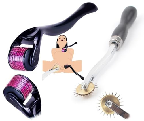 Nervenrad Sex Federkitzler Nadelrad Flirten für Paar Exquisite Nervenräder Nervenrädchen nach Nadelroller Sexspielzeug Frau 2 Stücke…