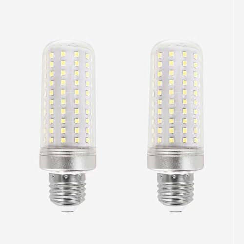 IOEDHW LED Corn Light 40w Cylindrical Bulb, High Power 40w E14 E27 LED Corn Light Bulb 6500k Daylight, 360° Beam Angle, Non-dimmable, No Flicker, LED Energy-saving Light Source For Home Lighting