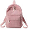 Gaxcent Cord Rucksack Damen Mädchen, Schultasche Teenager Reiserucksack Casual Computer Schule Reise Handtasche Weiche Schultertasche Einfarbig Schultasche für Mädchen Student Reisetasche,D