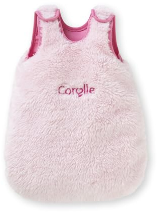Corolle - Turbulette Peluche Rose, Accessoire, pour Poupon 30cm, dès 18 Mois, 9000111150