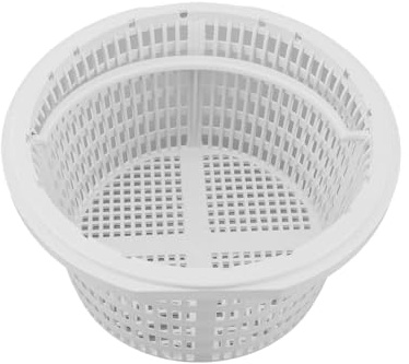 Pool Strainer Basket | Pool Skimmer Basket Replacement | Pond Cleaning Leaf Skim Net Maintenance Tool for Floating Debris Dirt Waste Garbage Aquatic Plants