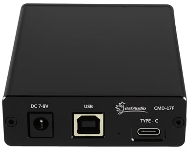 NONDK Leaf Audio CMD17F USB-Ljudkort Digitalt Gränssnitt med XMOS XU316 Koaxial Fiber IIS-Port Femtosekunds Kristalloscillator DSD512