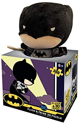 Batman Plush & Prime 3D 300pc Puzzle