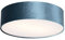 Qazqa - Moderne Deckenleuchte I Deckenlampe I Lampe I Leuchte blau 40 cm - Drum mit SchirmI 2-flammig I Wohnzimmer I Schlafzimmer - Textil Zylinder - LED geeignet E27