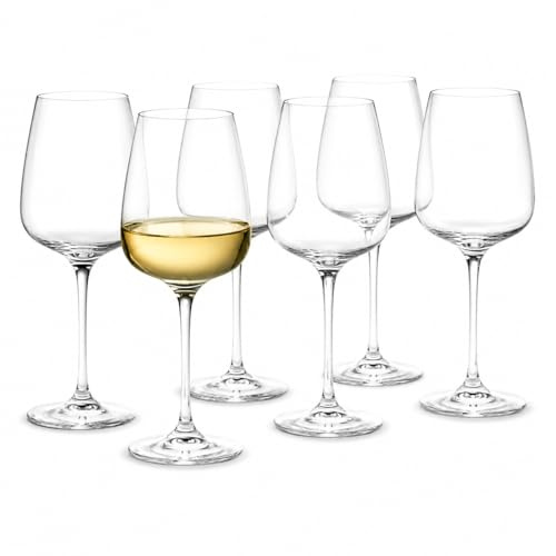 Holmegaard Bouquet Bicchiere da vino da dessert trasparente, 6 pezzi, altezza 19,6 cm, diametro 7,9 cm, 10,8 oz